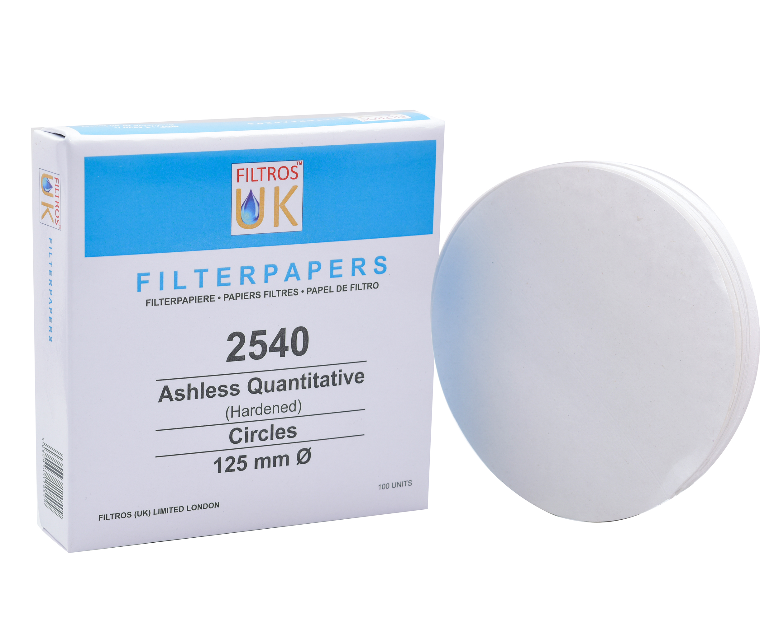 ASH-LESS QUANTITATIVE FILTER PAPERS